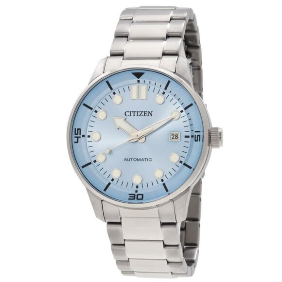 NWT Authentic Citizen Mechanical Automatic Light Blue Dial...